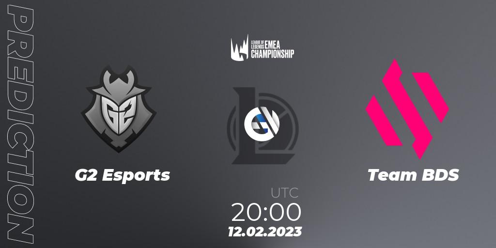 G2 Esports vs Team BDS: Betting TIp, Match Prediction. 12.02.23. LoL, LEC Winter 2023 - Stage 2