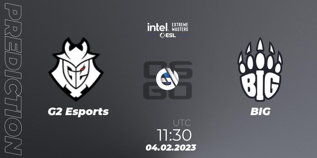 G2 Esports vs BIG: Betting TIp, Match Prediction. 04.02.23. CS2 (CS:GO), IEM Katowice 2023