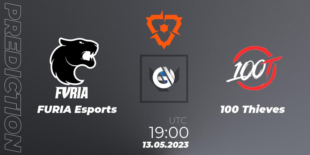 FURIA Esports vs 100 Thieves: Betting TIp, Match Prediction. 13.05.23. VALORANT, VCT 2023: Americas League