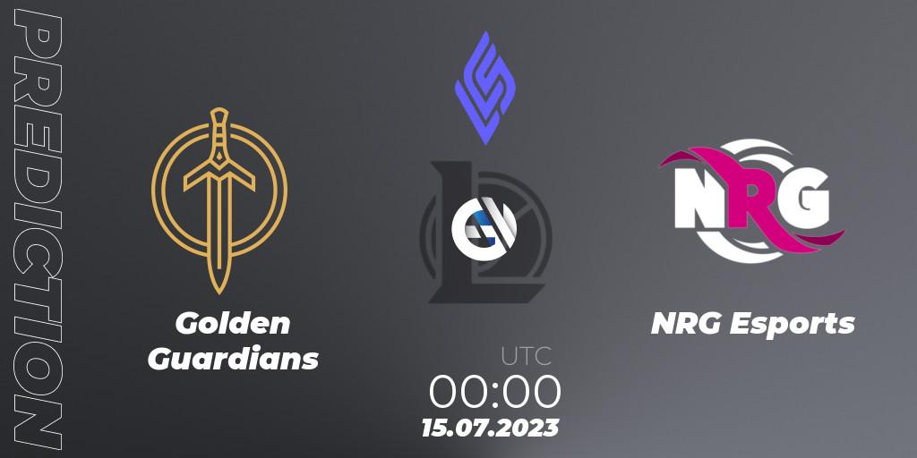 Golden Guardians vs NRG Esports: Betting TIp, Match Prediction. 14.07.23. LoL, LCS Summer 2023 - Group Stage