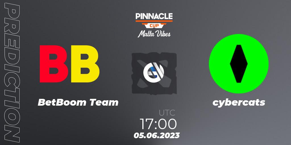 BetBoom Team vs cybercats: Betting TIp, Match Prediction. 05.06.23. Dota 2, Pinnacle Cup: Malta Vibes #2