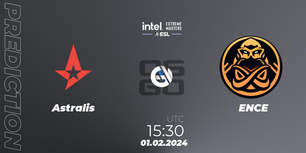 Astralis vs ENCE: Betting TIp, Match Prediction. 01.02.24. CS2 (CS:GO), IEM Katowice 2024 Play-in