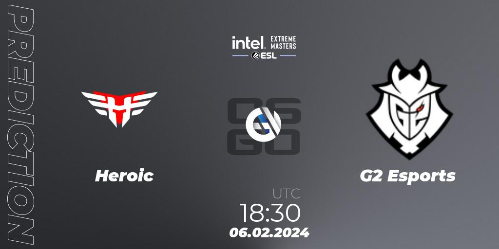 Heroic vs G2 Esports: Betting TIp, Match Prediction. 06.02.24. CS2 (CS:GO), IEM Katowice 2024
