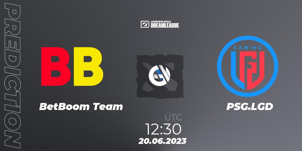 BetBoom Team vs PSG.LGD: Betting TIp, Match Prediction. 20.06.23. Dota 2, DreamLeague Season 20 - Group Stage 2