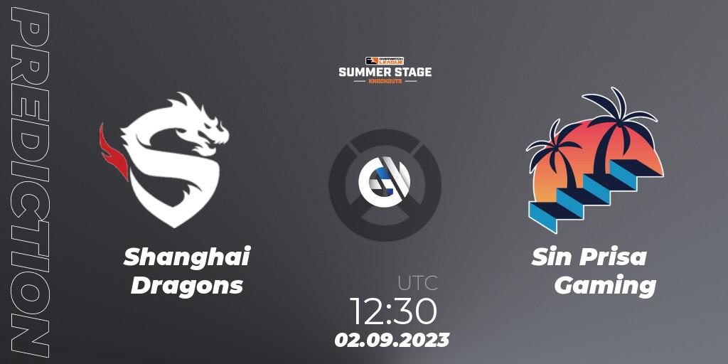 Shanghai Dragons vs Sin Prisa Gaming: Betting TIp, Match Prediction. 02.09.23. Overwatch, Overwatch League 2023 - Summer Stage Knockouts