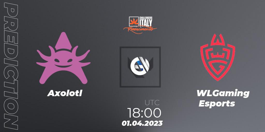 Axolotl vs WLGaming Esports: Betting TIp, Match Prediction. 01.04.23. VALORANT, VALORANT Challengers 2023 Italy: Rinascimento Split 2