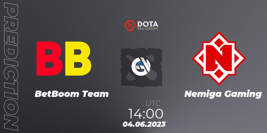 BetBoom Team vs Nemiga Gaming: Betting TIp, Match Prediction. 04.06.23. Dota 2, DPC 2023 Tour 3: EEU Division I (Upper)