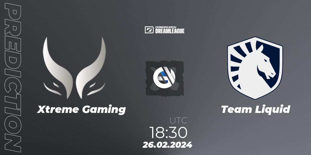 Xtreme Gaming vs Team Liquid: Betting TIp, Match Prediction. 26.02.24. Dota 2, DreamLeague Season 22