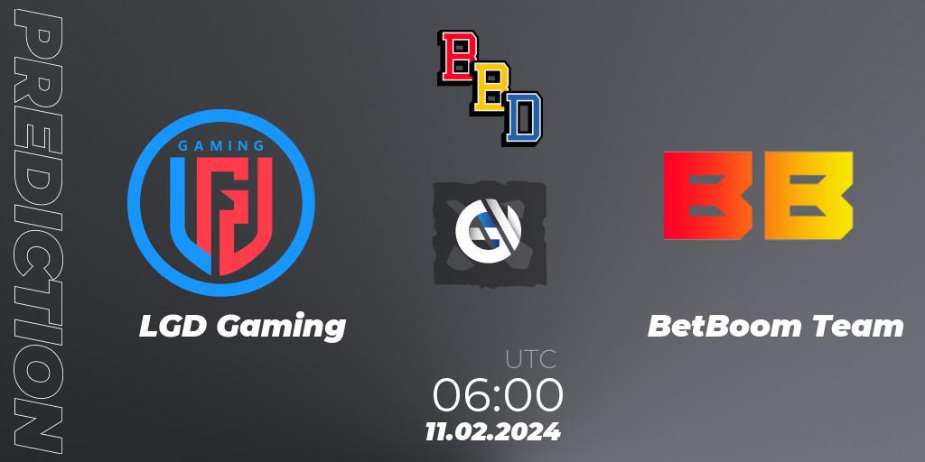 LGD Gaming vs BetBoom Team: Betting TIp, Match Prediction. 11.02.24. Dota 2, BetBoom Dacha Dubai 2024