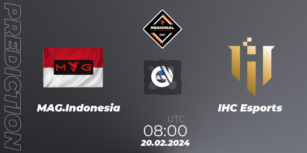 MAG.Indonesia vs IHC Esports: Betting TIp, Match Prediction. 20.02.24. Dota 2, RES Regional Series: SEA #1