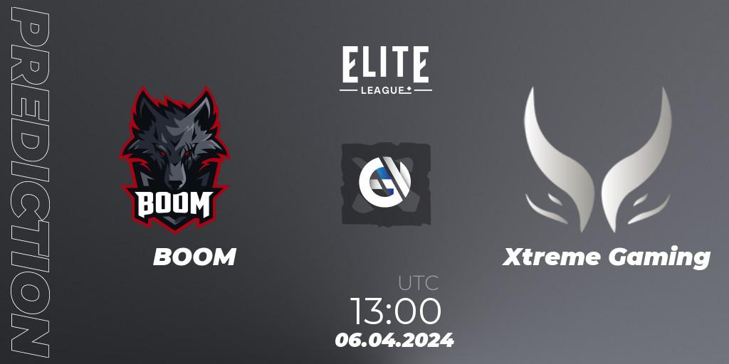 BOOM vs Xtreme Gaming: Betting TIp, Match Prediction. 06.04.24. Dota 2, Elite League: Round-Robin Stage