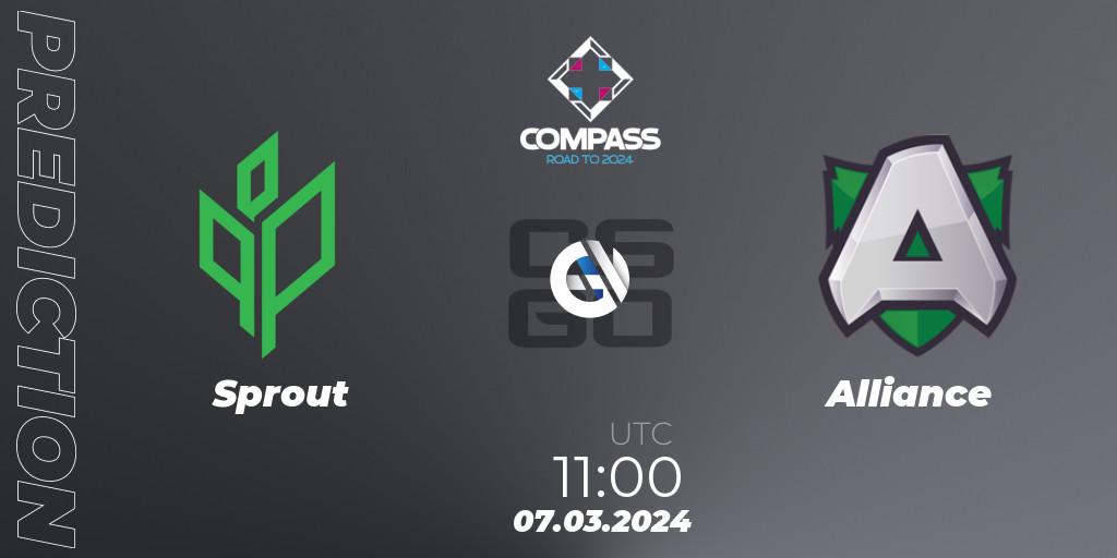 Sprout vs Alliance: Betting TIp, Match Prediction. 07.03.24. CS2 (CS:GO), YaLLa Compass Spring 2024 Contenders