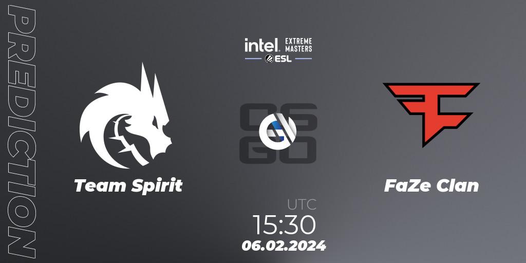 Team Spirit vs FaZe Clan: Betting TIp, Match Prediction. 06.02.24. CS2 (CS:GO), IEM Katowice 2024