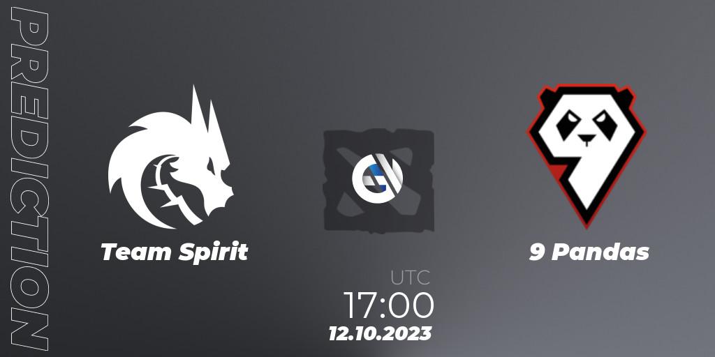 Team Spirit vs 9 Pandas: Betting TIp, Match Prediction. 12.10.23. Dota 2, The International 2023 - Group Stage