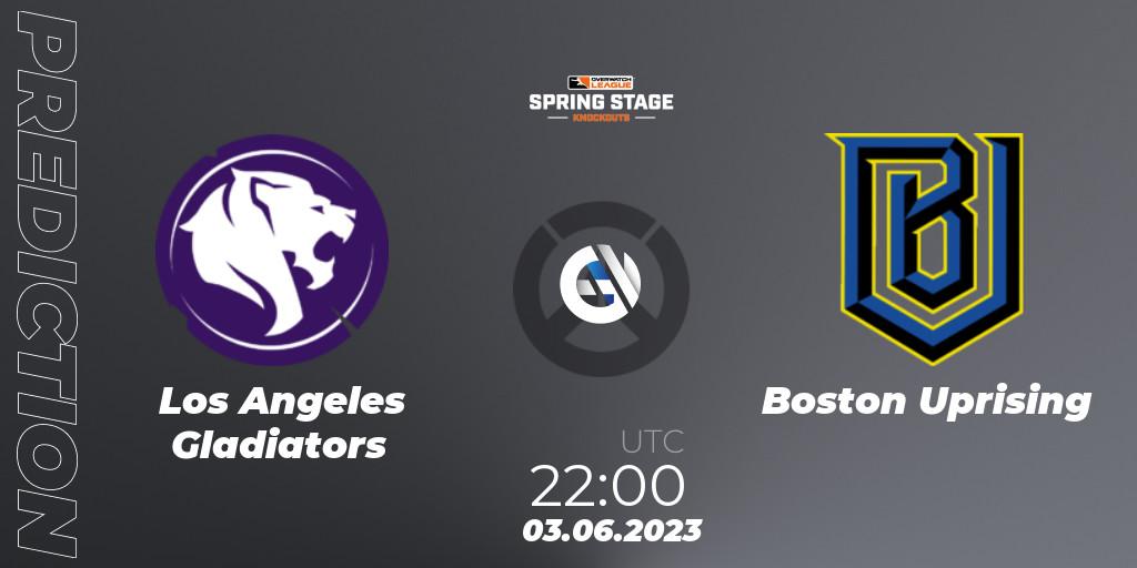 Los Angeles Gladiators vs Boston Uprising: Betting TIp, Match Prediction. 03.06.23. Overwatch, OWL Stage Knockouts Spring 2023