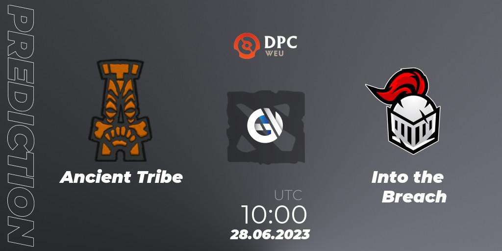 Ancient Tribe vs Into the Breach: Betting TIp, Match Prediction. 28.06.23. Dota 2, DPC 2023 Tour 3: WEU Division II (Lower)