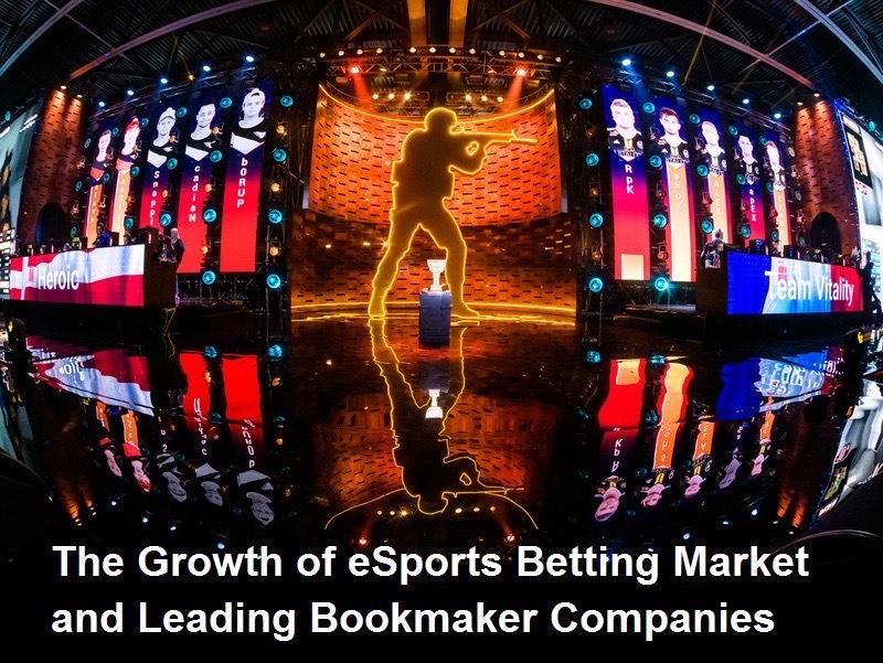 The growth of esports betting market and leading bookmaker companies