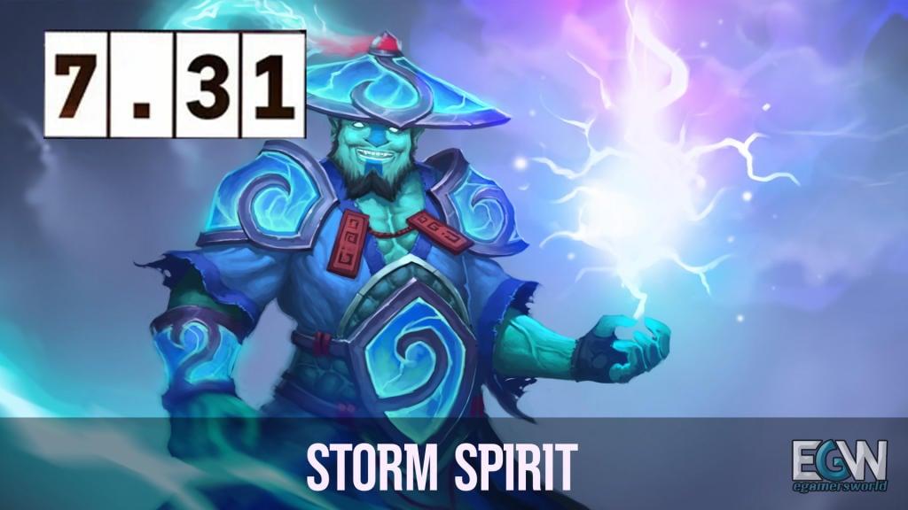 A strong midlaner in 7.31 is Storm Spirit.