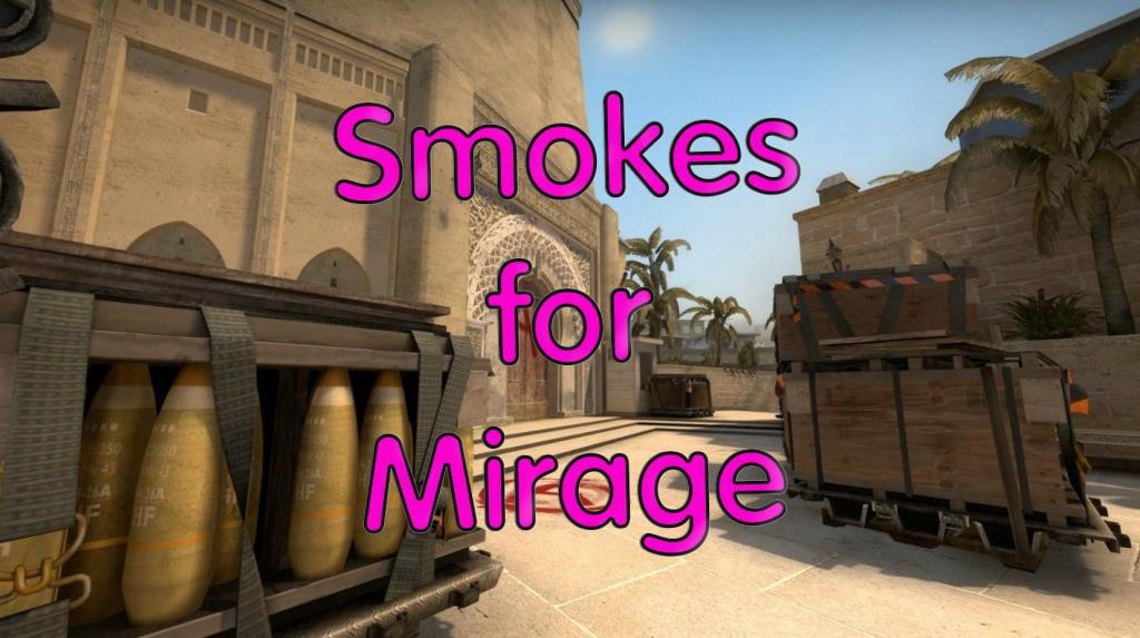 Smoke throws at plant A on Mirage