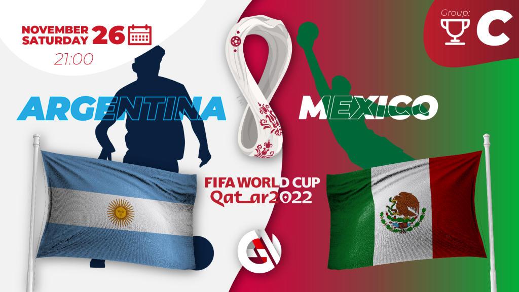 Argentina - Mexico: prediction and bet for the World Cup 2022 in Qatar