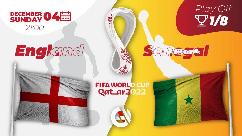 England - Senegal: prediction and bet on the World Cup 2022 in Qatar