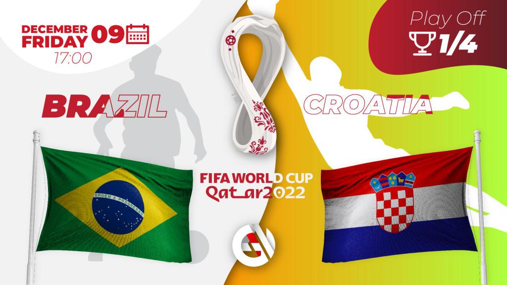 Brazil - Croatia: prediction and bet on the World Cup 2022 in Qatar