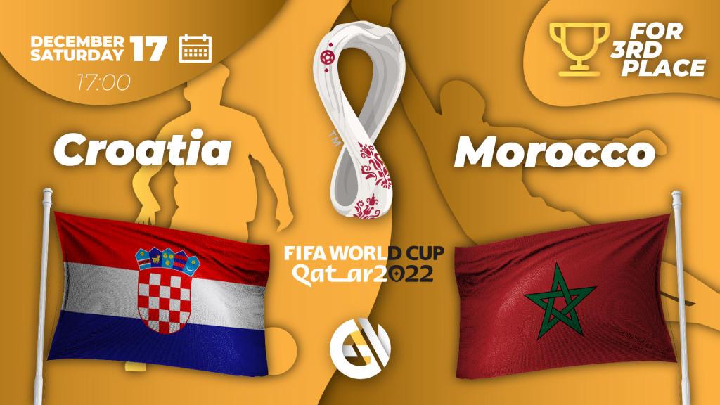 Croatia - Morocco: prediction and bet on the World Cup 2022 in Qatar