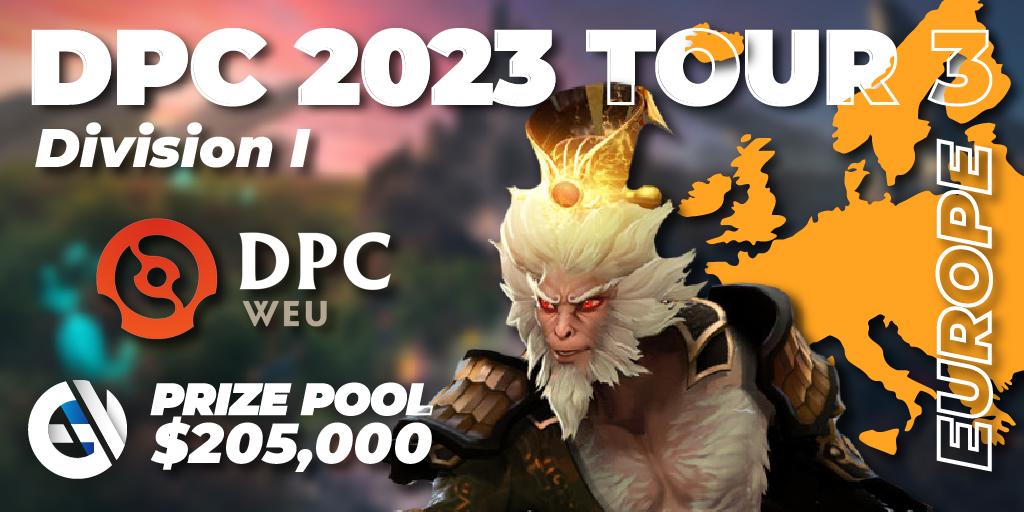 DPC 2023 WEU Tour 3 Upper Division: schedule of matches, results of all games, competitors