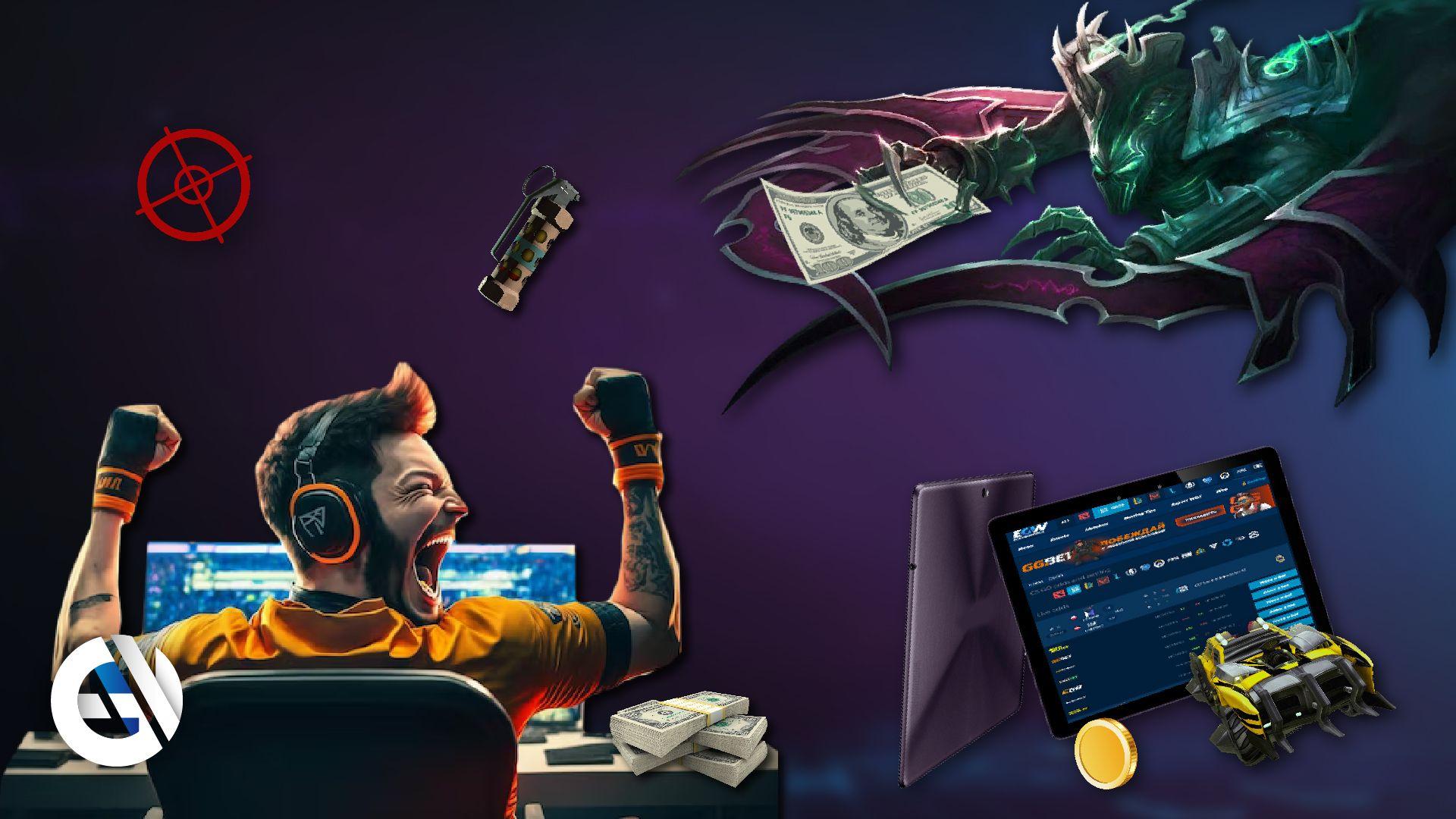 Popular games for e-sports betting