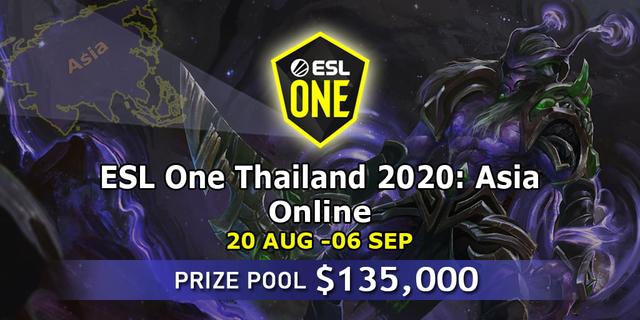ESL One Thailand 2020: Asia