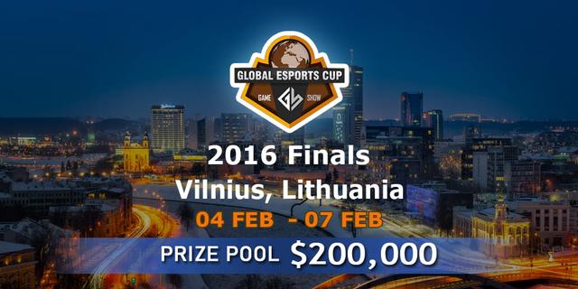 Game Show Global eSports Cup 2016 Finals