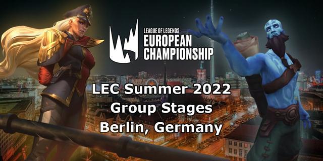 LEC Summer 2022 - Group Stage