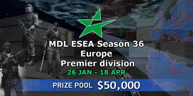 MDL ESEA Season 36: Europe - Premier division