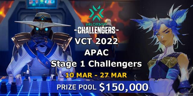 VCT 2022: APAC Stage 1 Challengers