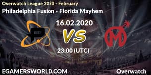 Philadelphia Fusion VS Florida Mayhem