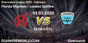 Florida Mayhem VS London Spitfire