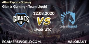 Giants Gaming VS Team Liquid