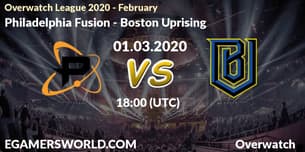 Philadelphia Fusion VS Boston Uprising