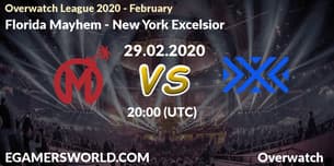 Florida Mayhem VS New York Excelsior