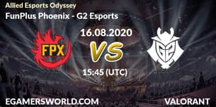 FunPlus Phoenix VS G2 Esports