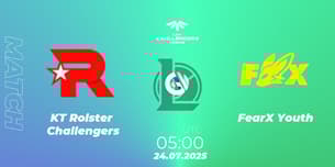 KT Rolster Challengers VS FearX Youth
