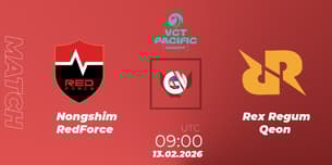 Nongshim RedForce VS Rex Regum Qeon