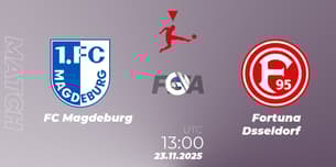 FC Magdeburg VS Fortuna Düsseldorf