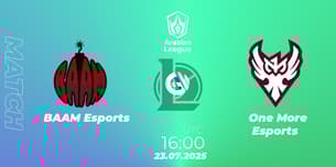BAAM Esports VS One More Esports