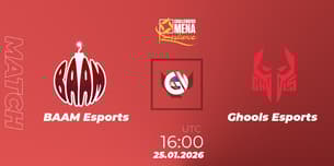 BAAM Esports VS Ghools Esports