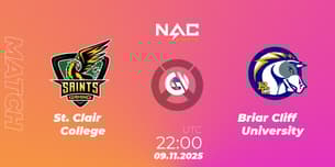 St. Clair College VS Briar Cliff University St. Clair College VS Briar Cliff University