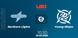 Northern Lights VS Young Ninjas