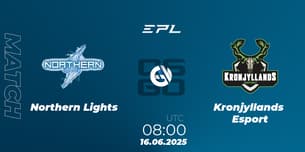 Northern Lights VS Kronjyllands Esport Northern Lights VS Kronjyllands Esport