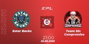 Estar Backs VS Team Sin Compromiso