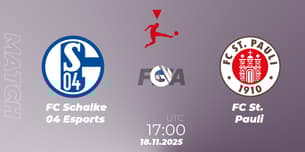 FC Schalke 04 Esports VS FC St. Pauli FC Schalke 04 Esports VS FC St. Pauli